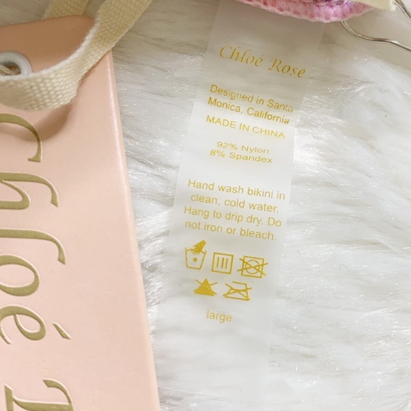 Chloe Rose Dream On String Bikini Set Tie Dye - Picture 10 of 13